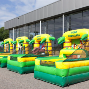 partylife-tiger-challenge-Kinderspellen Jungle, balspelen met lucht-springkasteel-fun